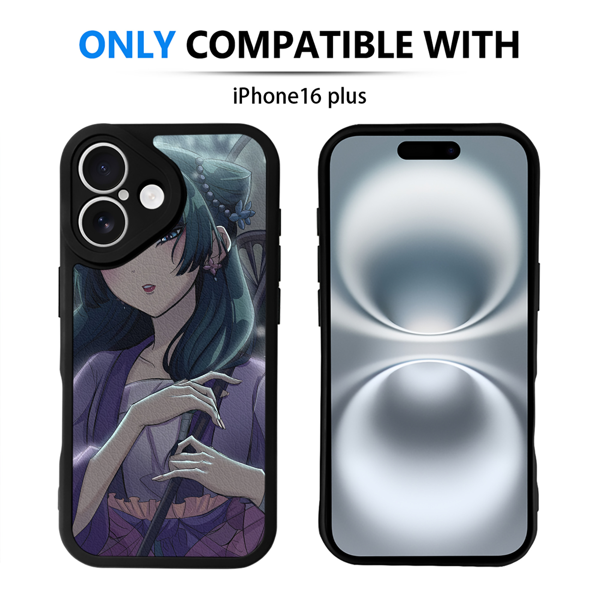 （画像用） 薬屋のひとりごと The Apothecary Diaries 【iPhone 16シリーズ対応】シリコンスマホケース（レザー調） 材質：シリコン